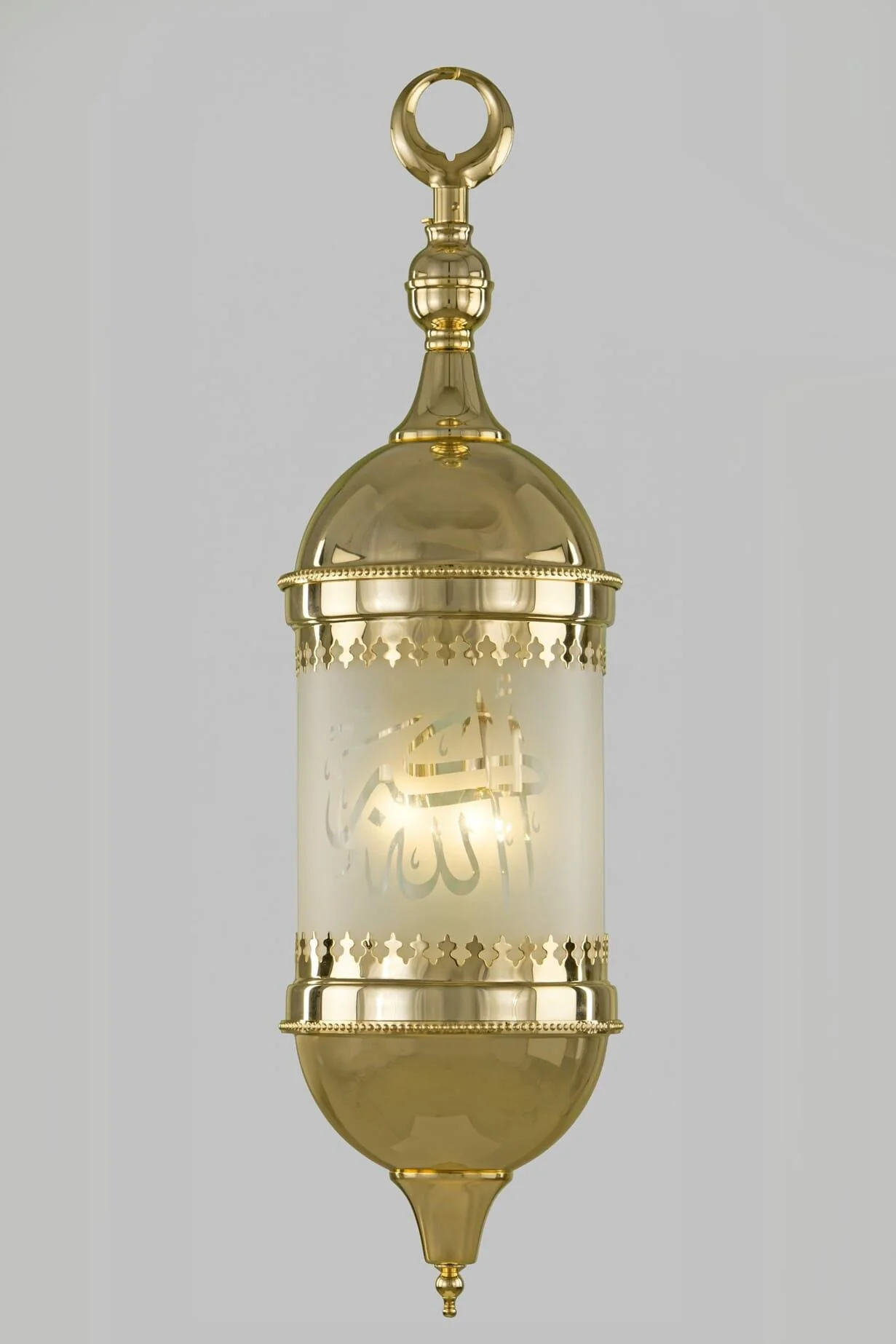 Pendant S.zaib Gold Without Crystal - 4 Bulb